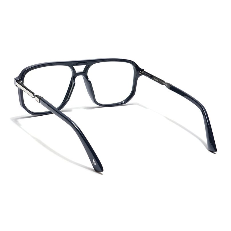 Voyage Veloura Select Shine Black Wayfarer Eyeglasses for Men & Women - SLMG6158-C2