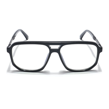 Voyage Veloura Select Shine Black Wayfarer Eyeglasses for Men & Women - SLMG6159-C3
