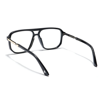 Voyage Veloura Select Shine Black Wayfarer Eyeglasses for Men & Women - SLMG6159-C3