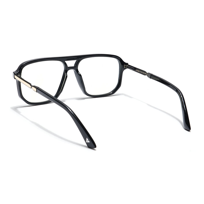 Voyage Veloura Select Shine Black Wayfarer Eyeglasses for Men & Women - SLMG6159-C3