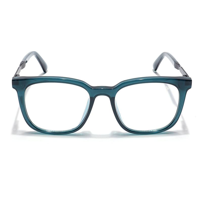 Voyage Veloura Select Blue Square Eyeglasses for Men & Women - SLMG6166-C4