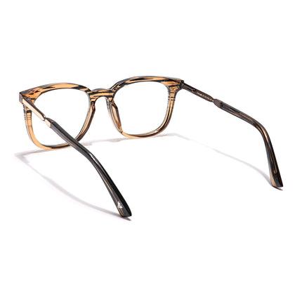 Voyage Veloura Select Wine & Black Square Eyeglasses for Men & Women - SLMG6168-C6