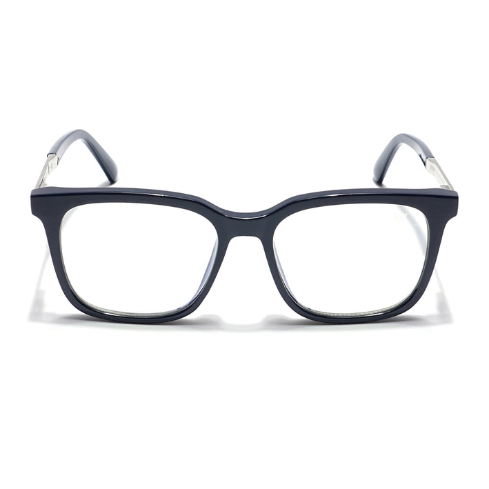 Voyage Veloura Select Navy Blue Square Eyeglasses for Men & Women - SLMG6170-C2