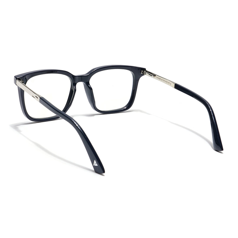 Voyage Veloura Select Navy Blue Square Eyeglasses for Men & Women - SLMG6170-C2