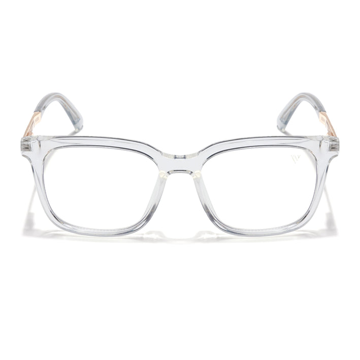 Voyage Veloura Select Transparent Square Eyeglasses for Men & Women - SLMG6173-C5
