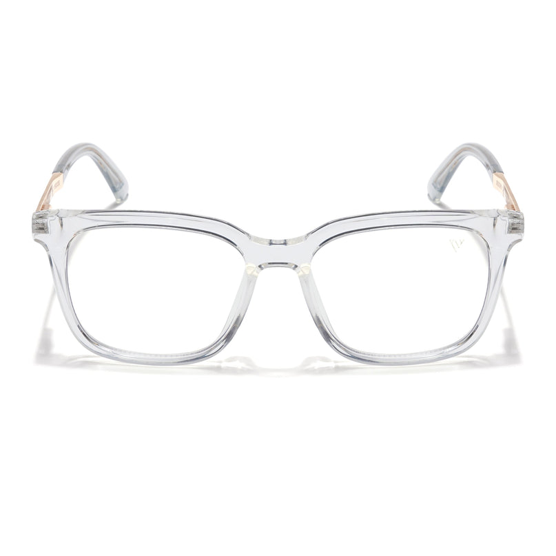 Voyage Veloura Select Transparent Square Eyeglasses for Men & Women - SLMG6173-C5