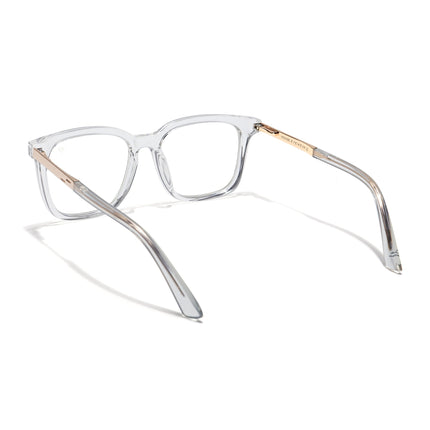 Voyage Veloura Select Transparent Square Eyeglasses for Men & Women - SLMG6173-C5