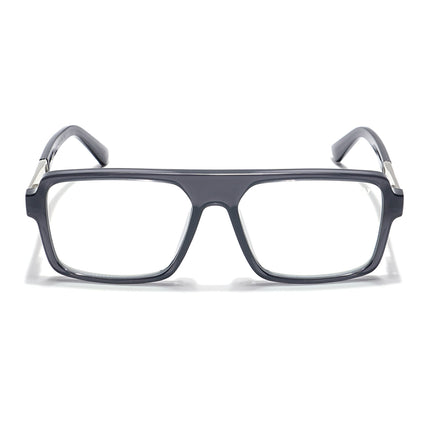 Voyage Veloura Select Shine Black Square Eyeglasses for Men & Women - SLMG6175-C1