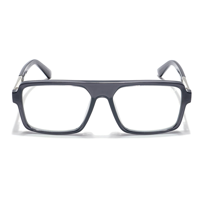Voyage Veloura Select Shine Black Square Eyeglasses for Men & Women - SLMG6175-C1