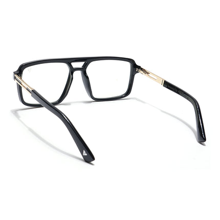 Voyage Veloura Select Shine Black Wayfarer Eyeglasses for Men & Women - SLMG6181-C1