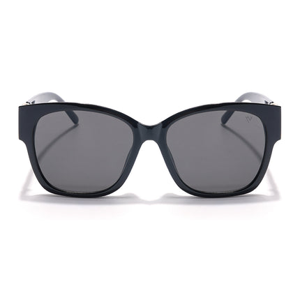 Over Size Sunglasses (Black Lens | Black Frame - MG5810)