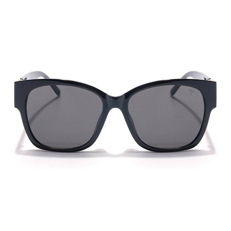 Over Size Sunglasses (Black Lens | Black Frame - MG5810)
