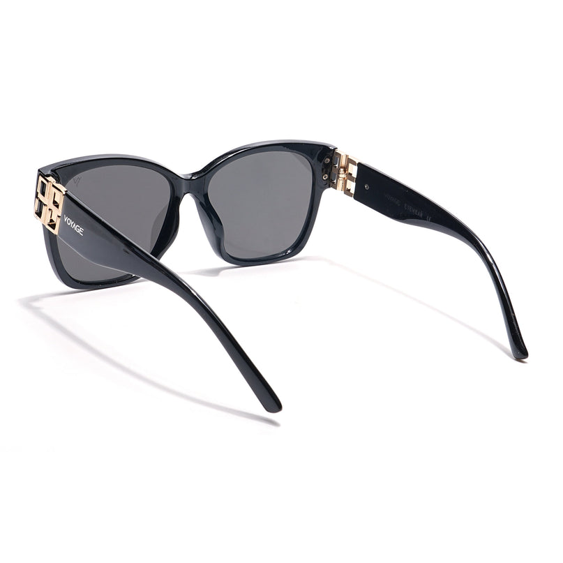 Over Size Sunglasses (Black Lens | Black Frame - MG5810)