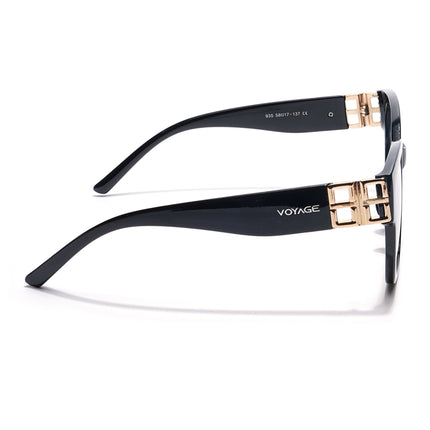 Over Size Sunglasses (Black Lens | Black Frame - MG5810)