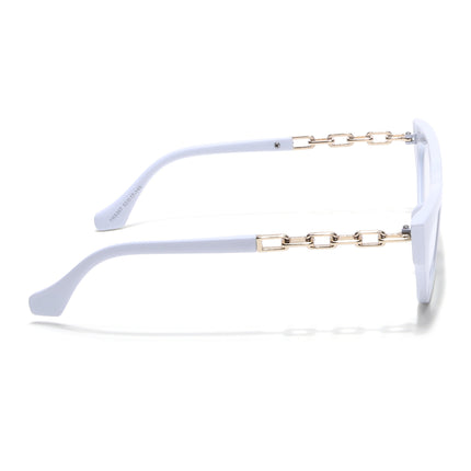 Voyage Glam White Cateye Eyeglasses - MG3944