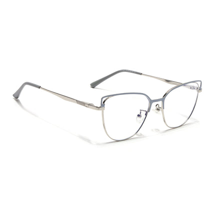Voyage Glam Purple & Golden Cateye Eyeglasses for Women - MG4410-C2