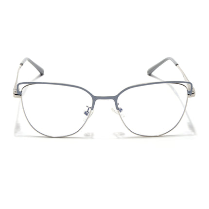 Voyage Glam Purple & Golden Cateye Eyeglasses for Women - MG4410-C2