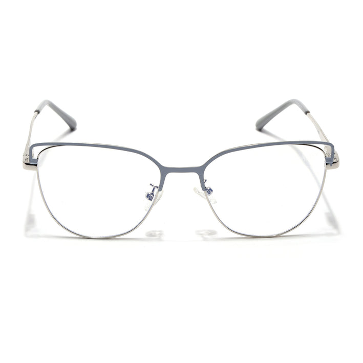 Voyage Glam Purple & Golden Cateye Eyeglasses for Women - MG4410-C2