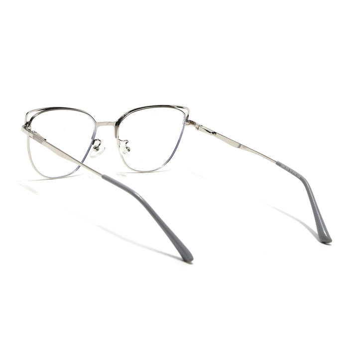 Voyage Glam Purple & Golden Cateye Eyeglasses for Women - MG4410-C2