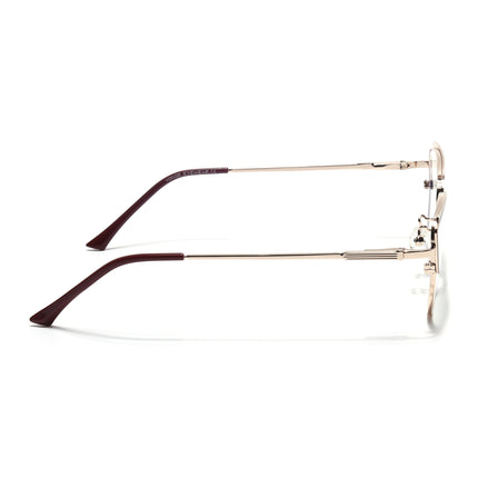 Voyage Glam Red & Golden Cateye Eyeglasses for Women - MG4424-C5