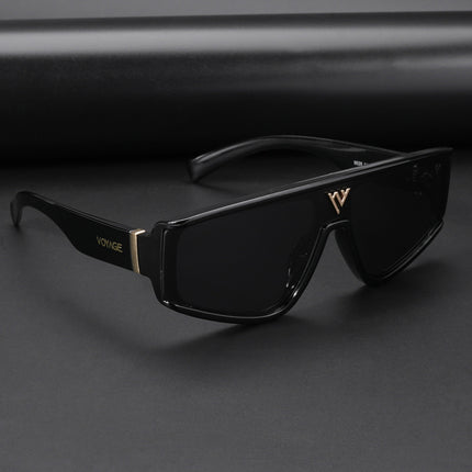 Technics | Black Polarised Polarized Sunglasses | Black Lens  - PMG5588