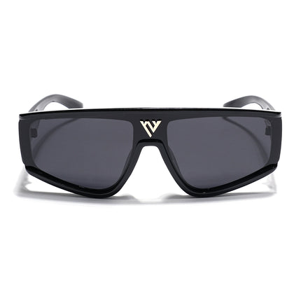 Technics | Black Polarised Polarized Sunglasses | Black Lens  - PMG5588
