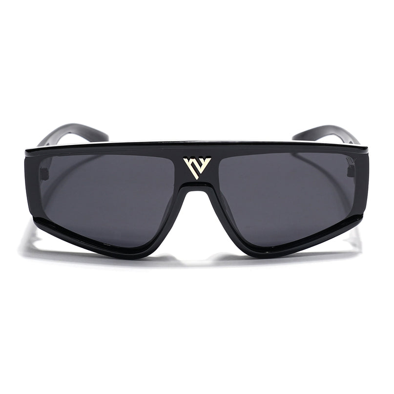 Technics | Black Polarised Polarized Sunglasses | Black Lens  - PMG5588