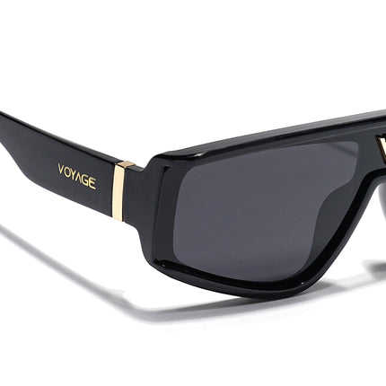 Technics | Black Polarised Polarized Sunglasses | Black Lens  - PMG5588