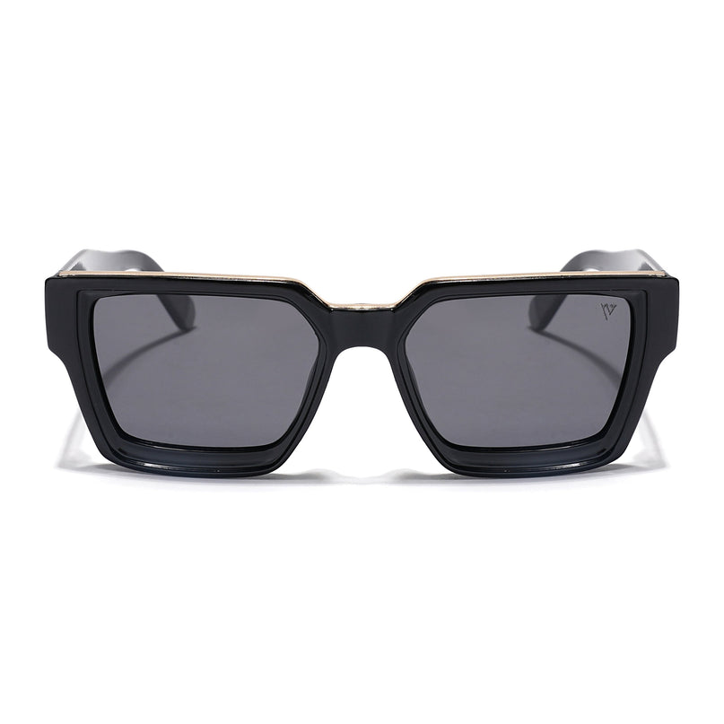 Phantom X | Black Wayfarer Polarized Sunglasses - PMG4114
