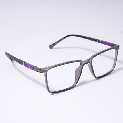 Voyage FlexLite Grey Rectangle Eyeglasses for Men & Women - MG5559-C2