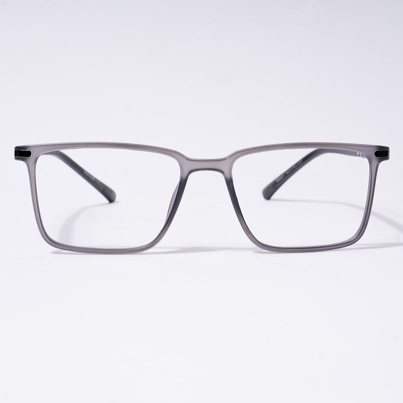 Voyage FlexLite Grey Rectangle Eyeglasses for Men & Women - MG5559-C2