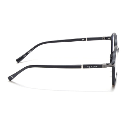 Voyage FlexLite Matt Black Square Eyeglasses for Men & Women - MG5570-C1