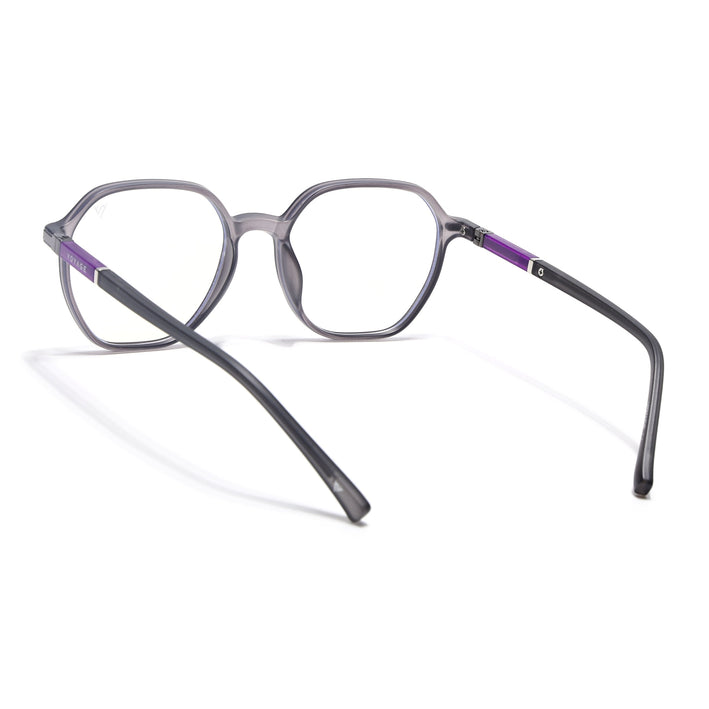 Voyage FlexLite Grey Square Eyeglasses for Men & Women - MG5571-C2