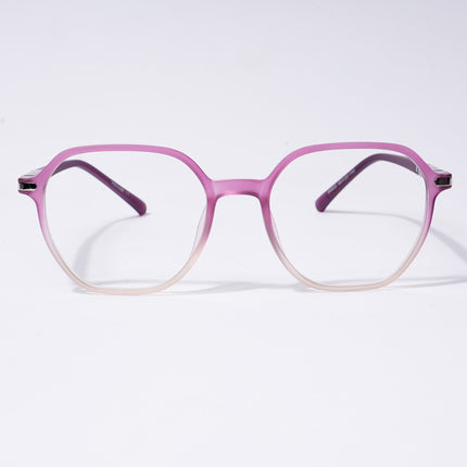 Voyage FlexLite Violet & Brown Square Eyeglasses for Men & Women - MG5574-C5