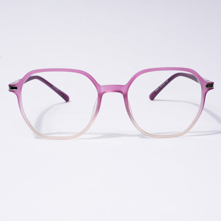 Voyage FlexLite Violet & Brown Square Eyeglasses for Men & Women - MG5574-C5