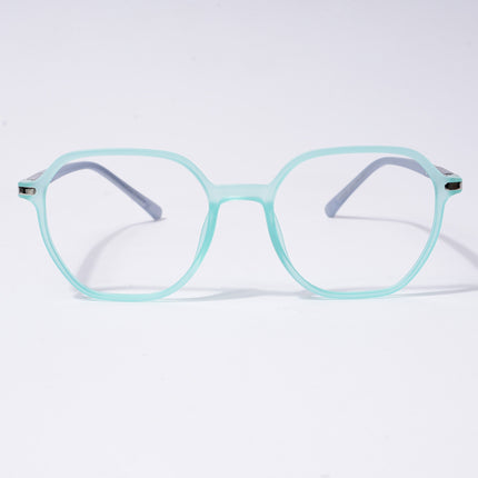 Voyage FlexLite Turquoise Square Eyeglasses for Men & Women - MG5575-C6