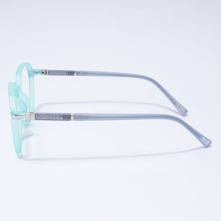 Voyage FlexLite Turquoise Square Eyeglasses for Men & Women - MG5575-C6