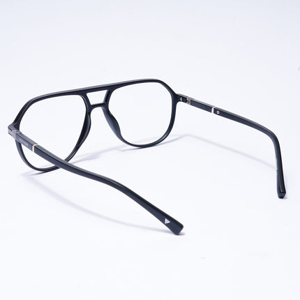 Voyage FlexLite Matt Black Wayfarer Eyeglasses for Men & Women - MG5576-C1