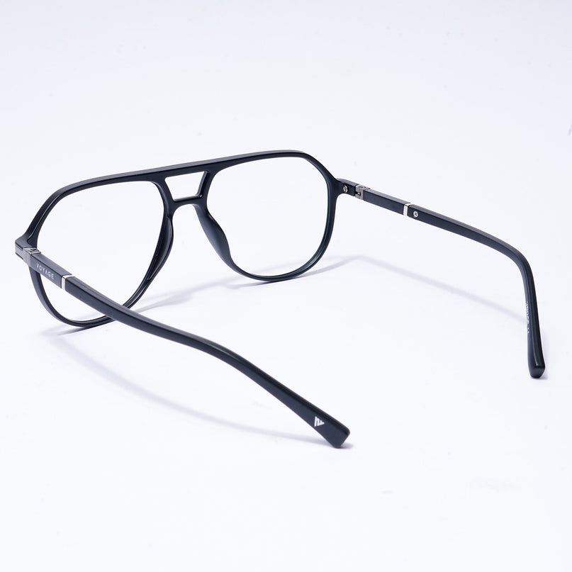 Voyage FlexLite Matt Black Wayfarer Eyeglasses for Men & Women - MG5576-C1