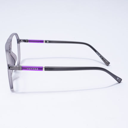 Voyage FlexLite Grey Wayfarer Eyeglasses for Men & Women - MG5577-C2