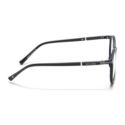 Voyage FlexLite Matt Black Oval Eyeglasses for Men & Women - MG5582-C1