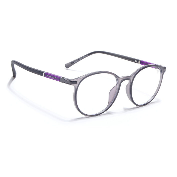 Voyage FlexLite Grey Oval Eyeglasses for Men & Women - MG5583-C2