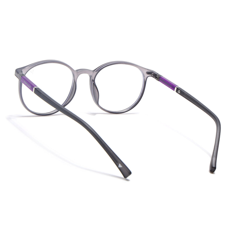 Voyage FlexLite Grey Oval Eyeglasses for Men & Women - MG5583-C2