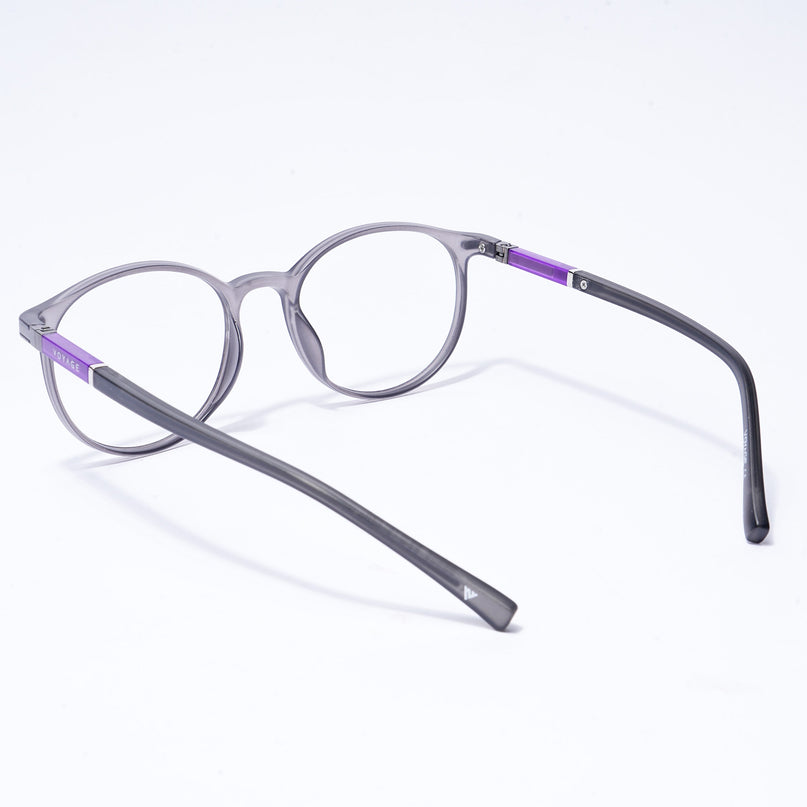 Voyage FlexLite Grey Oval Eyeglasses for Men & Women - MG5583-C2