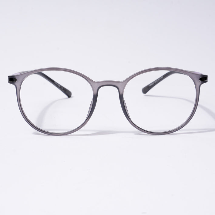 Voyage FlexLite Grey Oval Eyeglasses for Men & Women - MG5583-C2