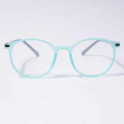 Voyage FlexLite Turquoise Oval Eyeglasses for Men & Women - MG5587-C6