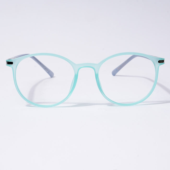 Voyage FlexLite Turquoise Oval Eyeglasses for Men & Women - MG5587-C6