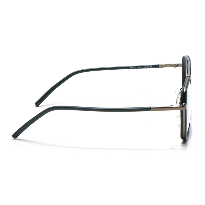 Voyage Maverick Green & Grey Wayfarer Eyeglasses for Men & Women - MG5118-C6