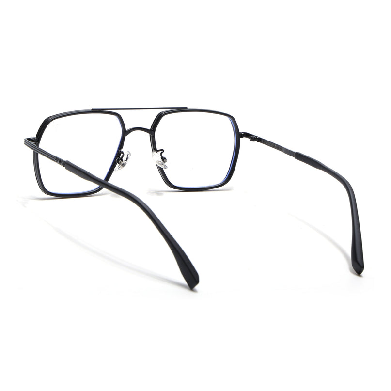 Voyage Black Wayfarer Eyeglasses for Men & Women - MG5123-C5