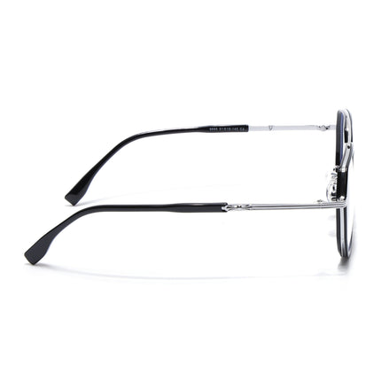 Voyage Blue & Silver Wayfarer Eyeglasses for Men & Women - MG5127-C4